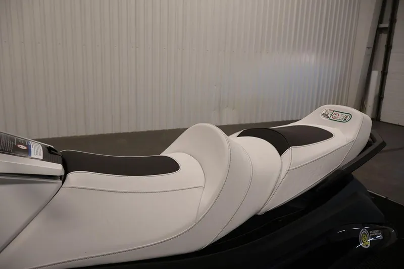 Slide: The Image of 2026 Yamaha WaveRunner VX Cruiser HO with sleek white and black seating design. - 18