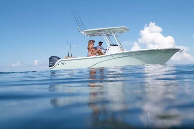 The Image of Sea Fox 248 Commander 2021 on calm sea under clear sky. - 0