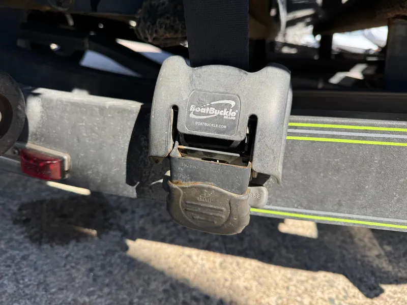 Slide: The Image of Boat trailer with BoatBuckle on Skeeter ZX225, year 2019. - 14