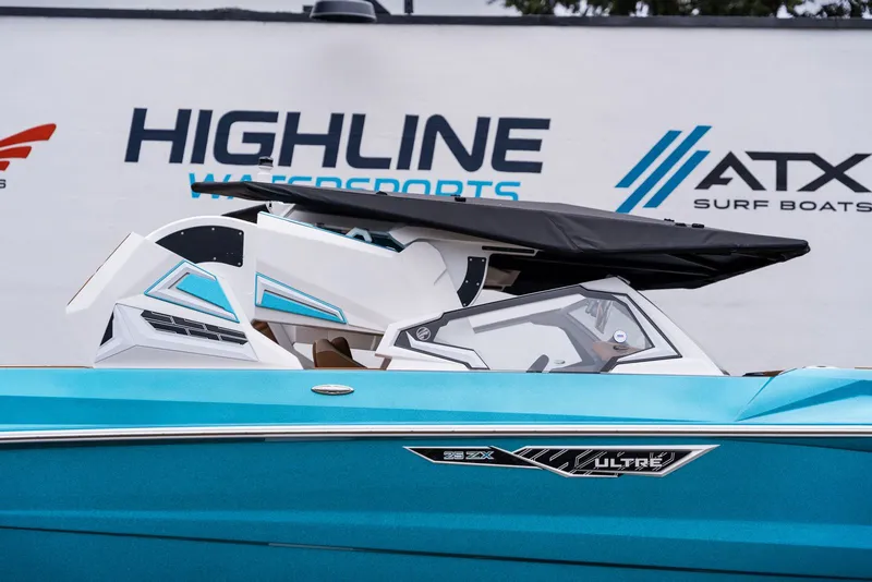 Slide: The Image of 2026 Tigé Ultré 25ZX boat at Highline Watersports. - 9