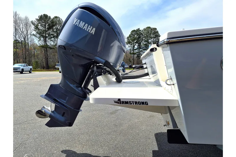 Slide: The Image of 2026 May-Craft 245 Offshore CC with Yamaha outboard motor and Armstrong bracket. - 5