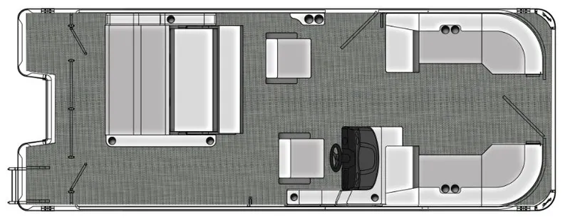 Slide: The Image of Bentley Pontoons 223 Legacy Swingback 2027 - 3