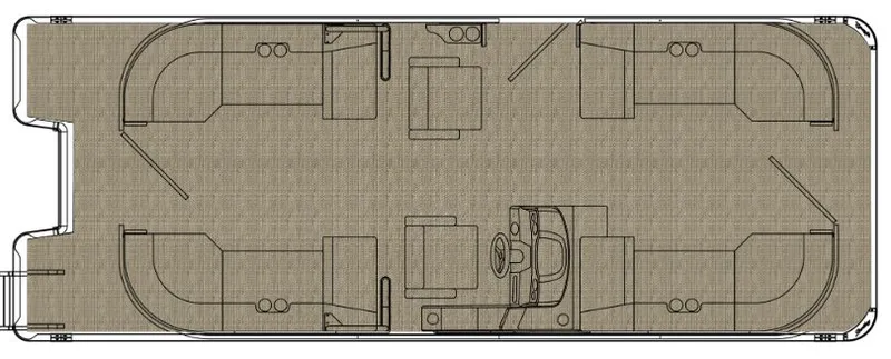 Slide: The Image of Bentley Pontoons 223 Legacy Nav 2027 - 3
