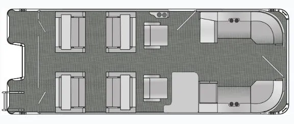 Slide: The Image of Bentley Pontoons 223 LEGACY QSB 2027 - 3