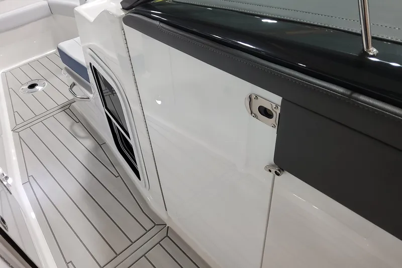 Slide: The Image of 2026 Formula 330 Crossover Bowrider OB, sleek deck design with modern finishes. - 41