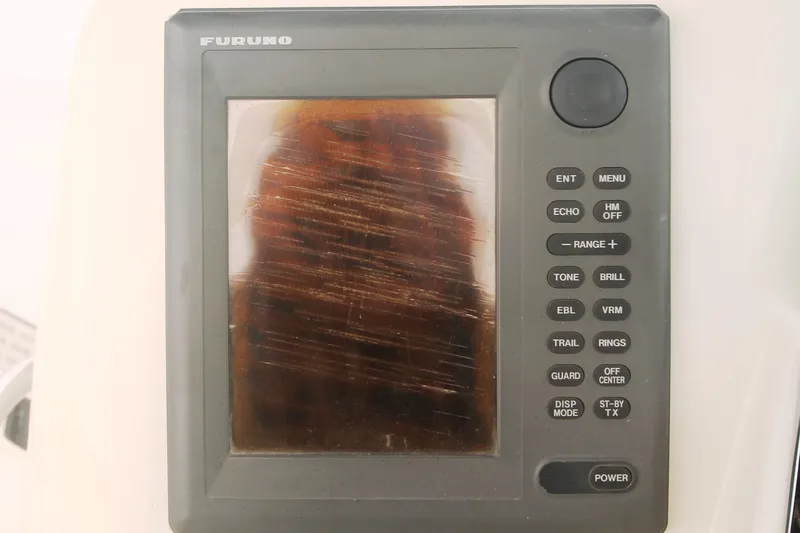 Slide: The Image of Furuno marine navigation device on 1996 Sea Ray Sundancer 330 boat. - 39