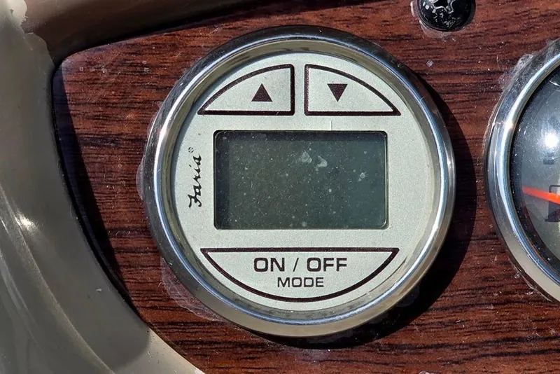 Slide: The Image of Digital display panel on 2005 Chaparral Sunesta 254 boat dashboard. - 16