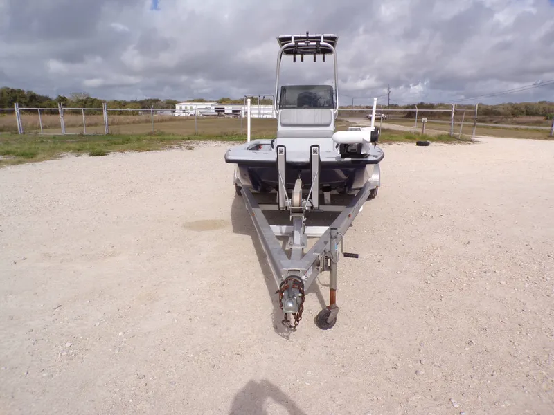 Slide: The Image of Majek 18 Illusion M2 boat on trailer, 2022 model. - 13