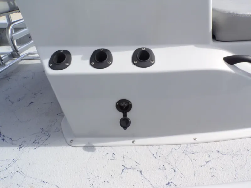 Slide: The Image of 2022 Majek 18 Illusion M2 boat with fishing rod holders. - 29