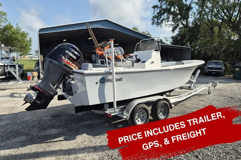 The Image of 2026 May-Craft 208 CC boat on trailer, includes GPS and freight. - 0