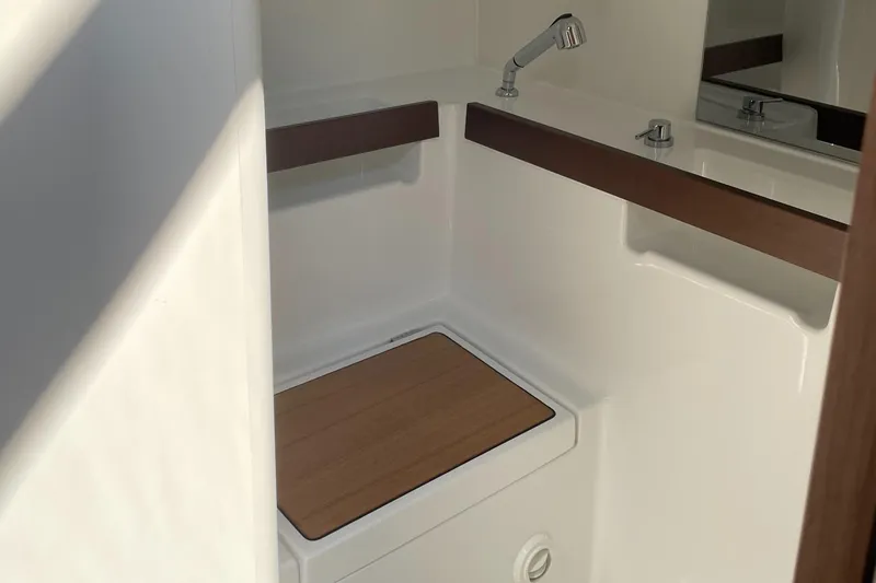 Slide: The Image of 2022 Beneteau Oceanis 38.1 shower compartment - 7