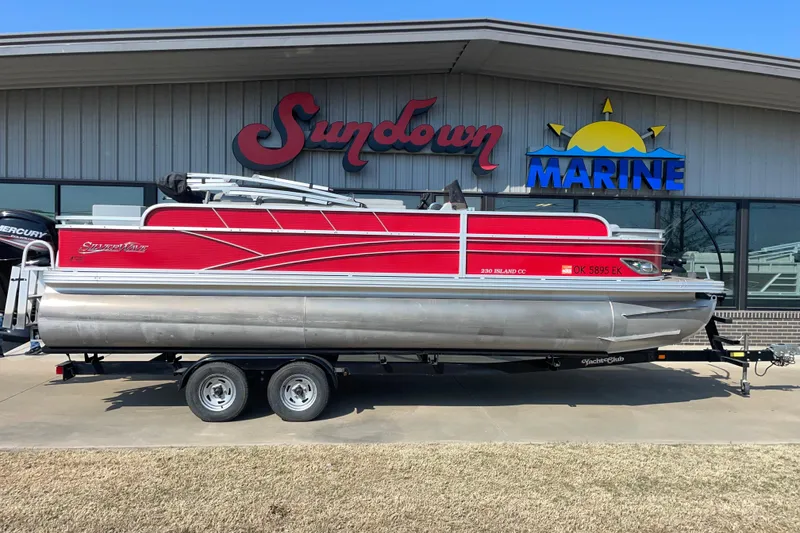 The Image of 2016 Silver Wave 230 Island CC pontoon boat in front of Sundown Marine dealership. - 0