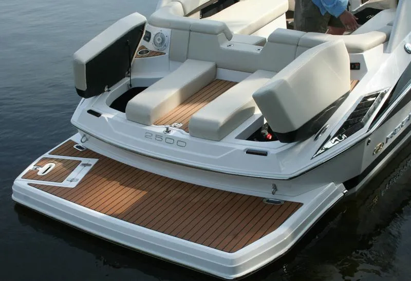 Slide: The Image of Manufacturer Provided Image: 2012 Regal 2500 Bowrider boat with teak swim platform. - 18