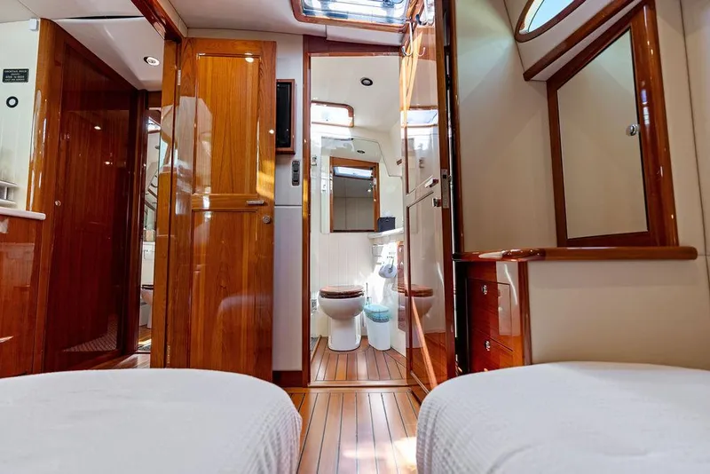 Slide: The Image of Palm Beach PB55 Flybridge 2018 - 56