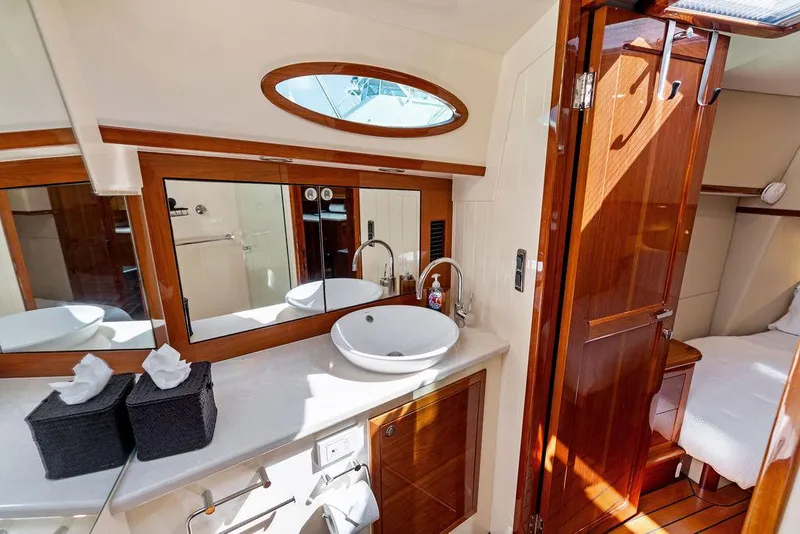 Slide: The Image of Palm Beach PB55 Flybridge 2018 - 57