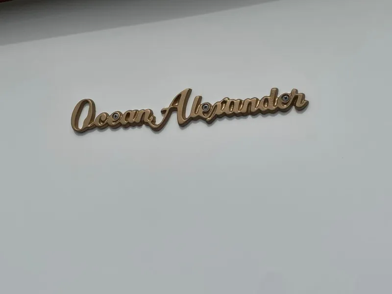 Slide: The Image of Ocean Alexander TRI Cabin 1983 logo on white background - 12