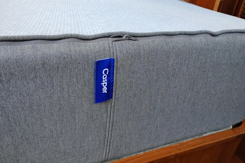 Slide: The Image of Casper mattress on Ocean Alexander 40 Double Cabin, 1983 model. - 56