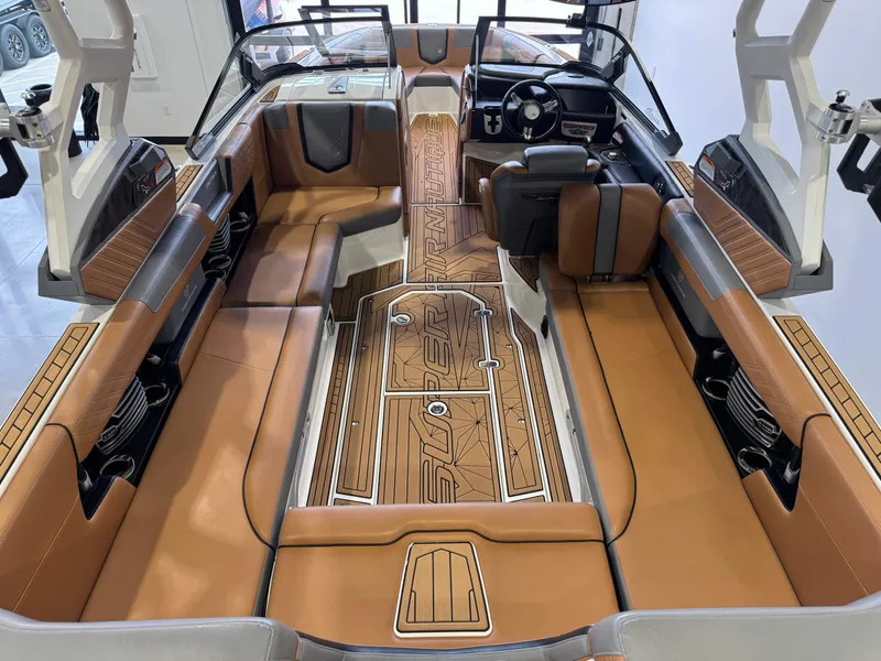 Slide: The Image of Interior of a 2019 Nautique Super Air Nautique G25 boat. - 13