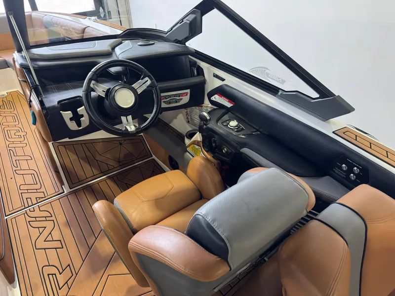 Slide: The Image of Interior of a 2019 Nautique Super Air Nautique G25 boat. - 25