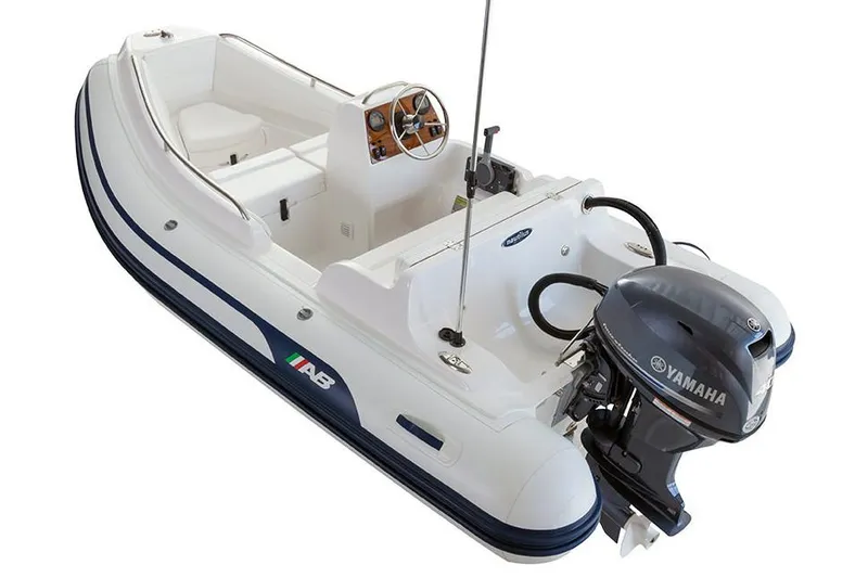 Slide: The Image of Manufacturer Provided Image: 2018 AB Inflatables Nautilus 12 DLX with Yamaha outboard motor. - 25