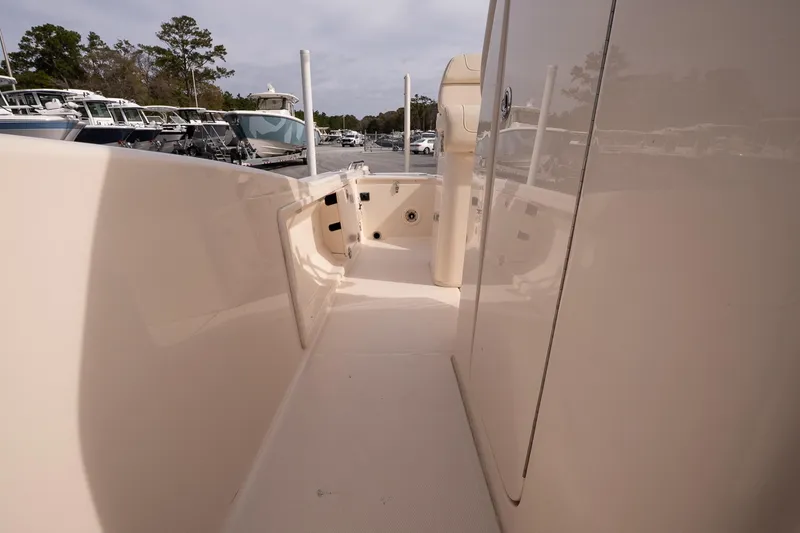Slide: The Image of 2024 Grady-White 251 Coastal Explorer boat interior, showcasing sleek design and spacious layout. - 30