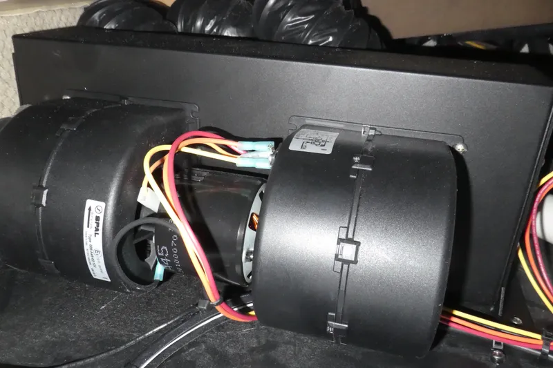 Slide: The Image of Electrical components in Monterey 295 Sport Yacht 2019. - 49