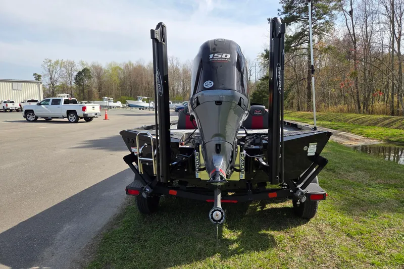 Slide: The Image of Ranger RT198P 2026 boat with outboard motor on trailer. - 3