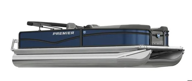 The Image of 2026 Premier 200 Sunscape RL CL pontoon boat, blue design. - 1