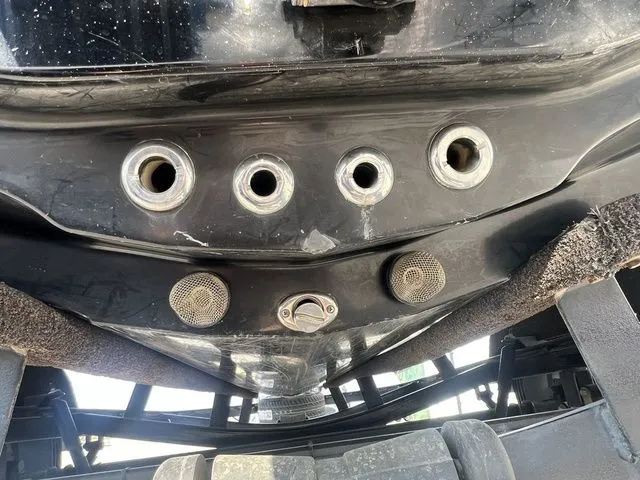 Slide: The Image of Underside of a 2010 Phoenix 721 ProXP boat. - 17