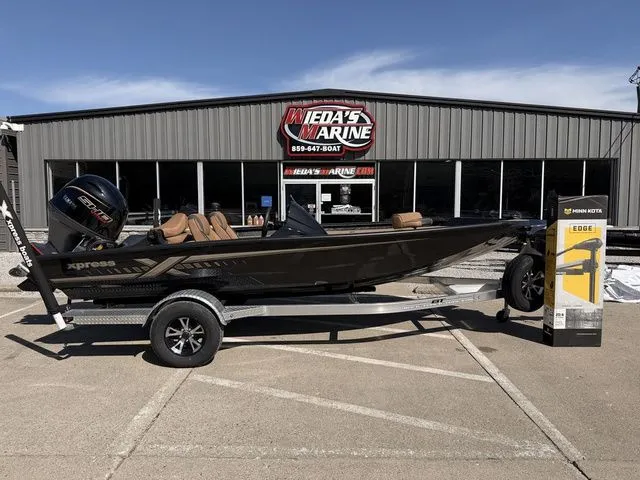 The Image of 2026 Xpress H18 boat in front of Wieda's Marine store. - 1