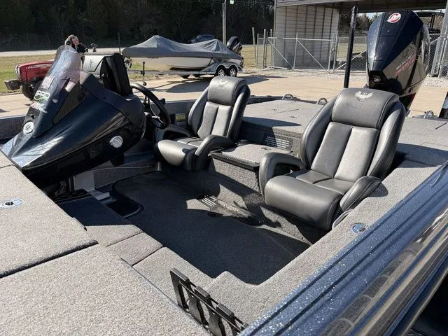 Slide: The Image of Interior of a 2021 Phoenix 20phx boat with two seats. - 14