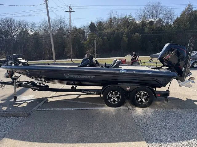 Slide: The Image of 2021 Phoenix 20phx boat on trailer, side view. - 16