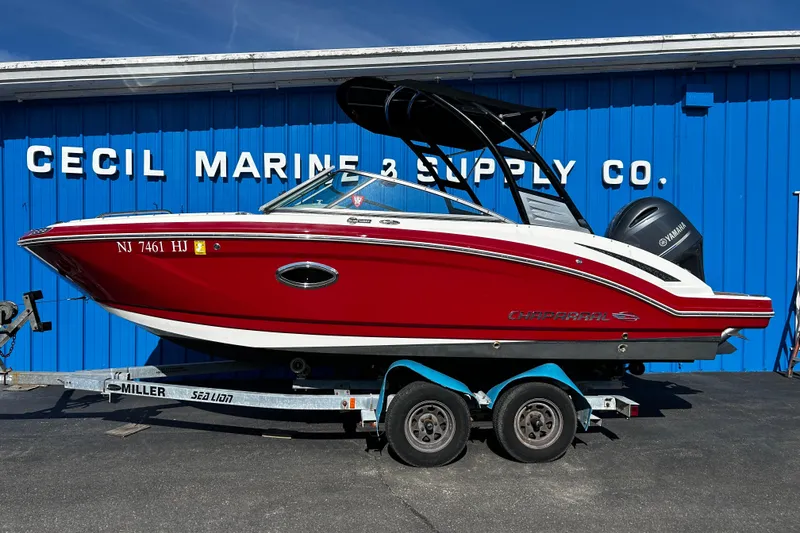 The Image of 2016 Chaparral 210 Suncoast boat on trailer at Cecil Marine Supply Co. - 0