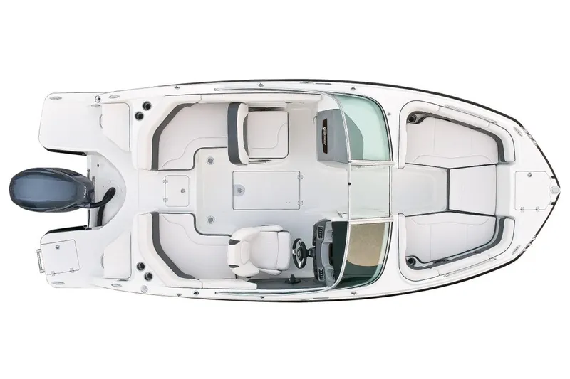 Slide: The Image of Manufacturer Provided Image: Top view of a 2016 Chaparral 210 Suncoast boat layout. - 33
