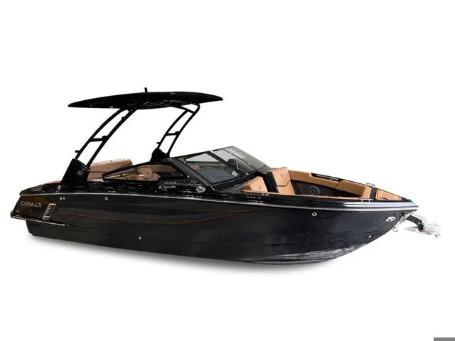 Slide: The Image of 2026 Cobalt R4 Surf boat with sleek design and luxurious interior. - 7