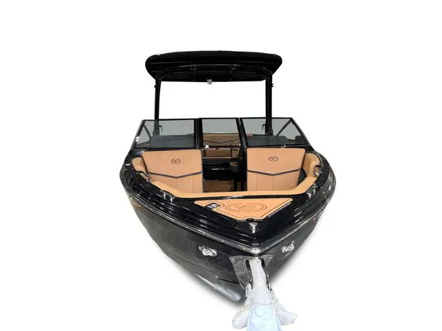 Slide: The Image of 2026 Cobalt R4 Surf boat, front view, luxurious design. - 8