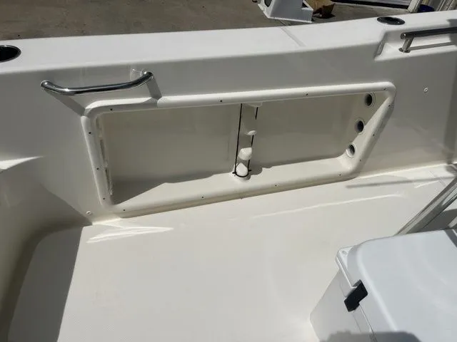 Slide: The Image of Interior view of 2026 Bulls Bay 230CC boat cabin. - 17