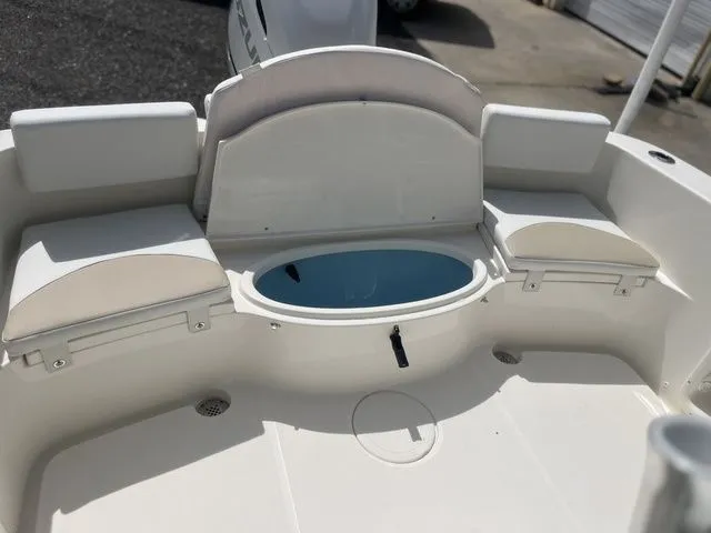 Slide: The Image of Interior view of 2026 Bulls Bay 230CC boat with seating area. - 20