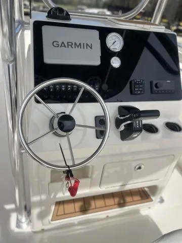 Slide: The Image of 2026 Bulls Bay 230CC boat console with Garmin system. - 7