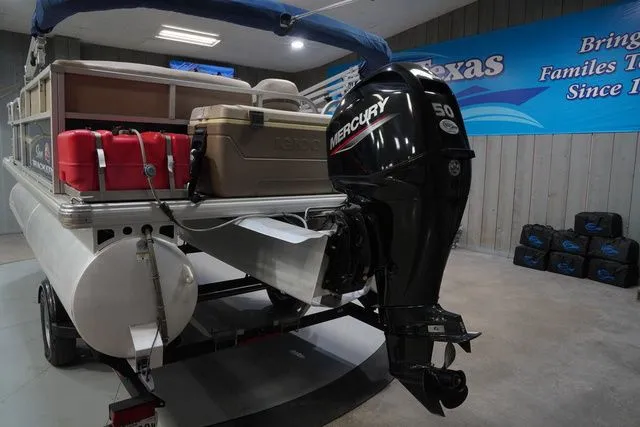 Slide: The Image of Sun Tracker Bass Buggy 16 XL 2020 with Mercury 50 HP outboard motor. - 8