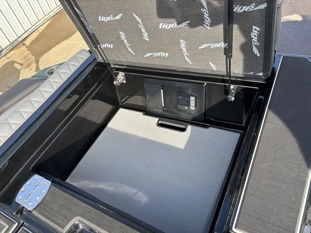 Slide: The Image of Storage compartment in 2026 Tigé Z3 boat. - 13