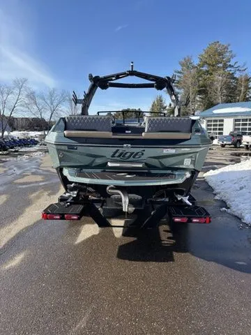 Slide: The Image of Rear view of 2026 Tigé Z3 boat on a trailer. - 7