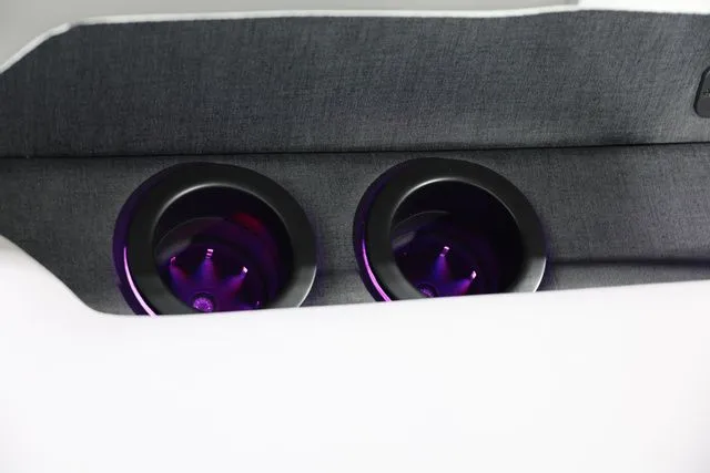 Slide: The Image of Evotti 521 CS 2026 interior with illuminated cup holders. - 24