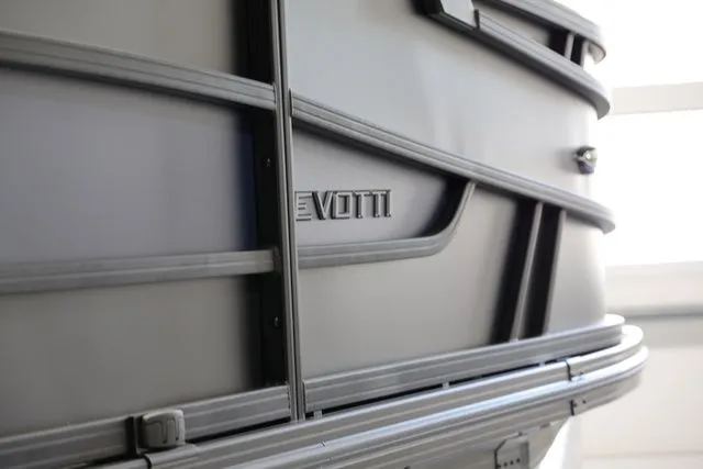 Slide: The Image of Close-up of Evotti 521 CS 2026 with sleek design. - 9