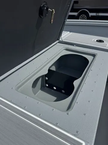 Slide: The Image of G3 Bay 17 2026 boat hatch with storage compartment. - 10