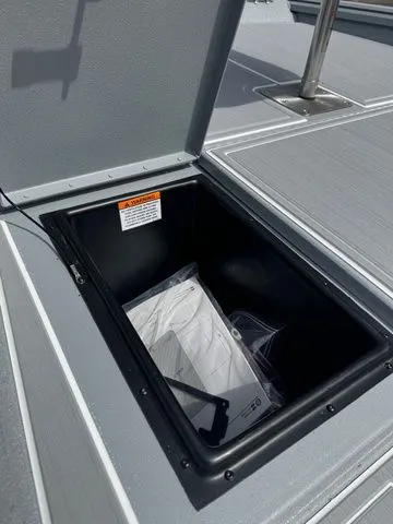 Slide: The Image of G3 Bay 17 boat hatch with storage compartment, year 2026. - 9