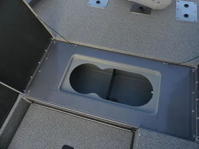 Slide: The Image of Interior view of G3 Sportsman 1810 PFX boat, model year 2026. - 16