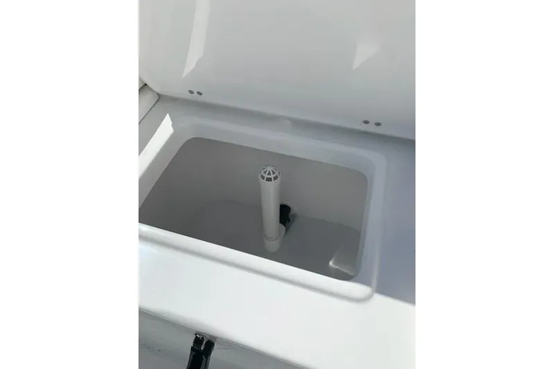 Slide: The Image of Livewell compartment in 2026 Sea Hunt Ultra 239 SE boat. - 20