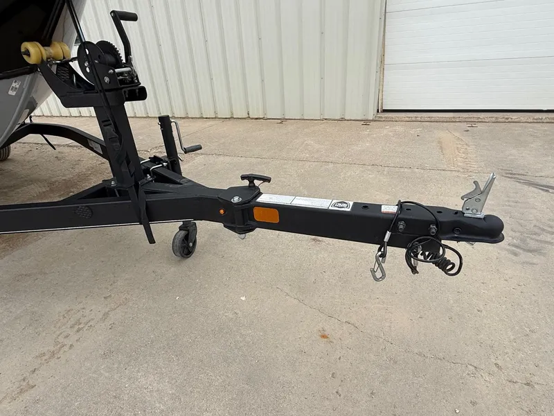 Slide: The Image of 2023 Tracker Pro Guide V-175WT boat trailer on concrete surface. - 37