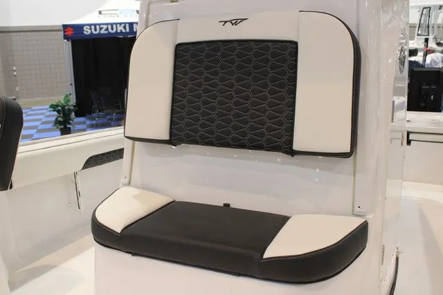 Slide: The Image of Seat of Tidewater Carolina Bay 2500 boat, model year 2026. - 4